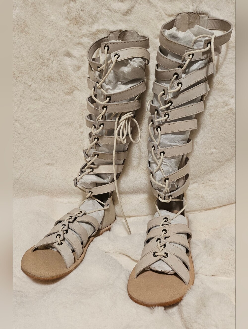 Vintage Foundry Co. Women's Pruitt Strappy Sandals Size 8.5